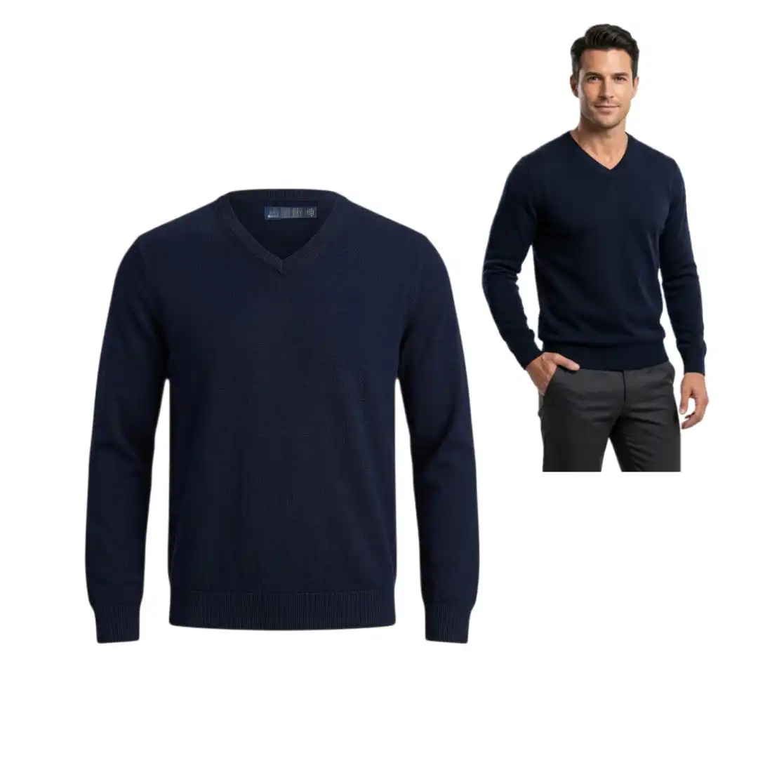 Men's V-neck pullover sweater FABIANI