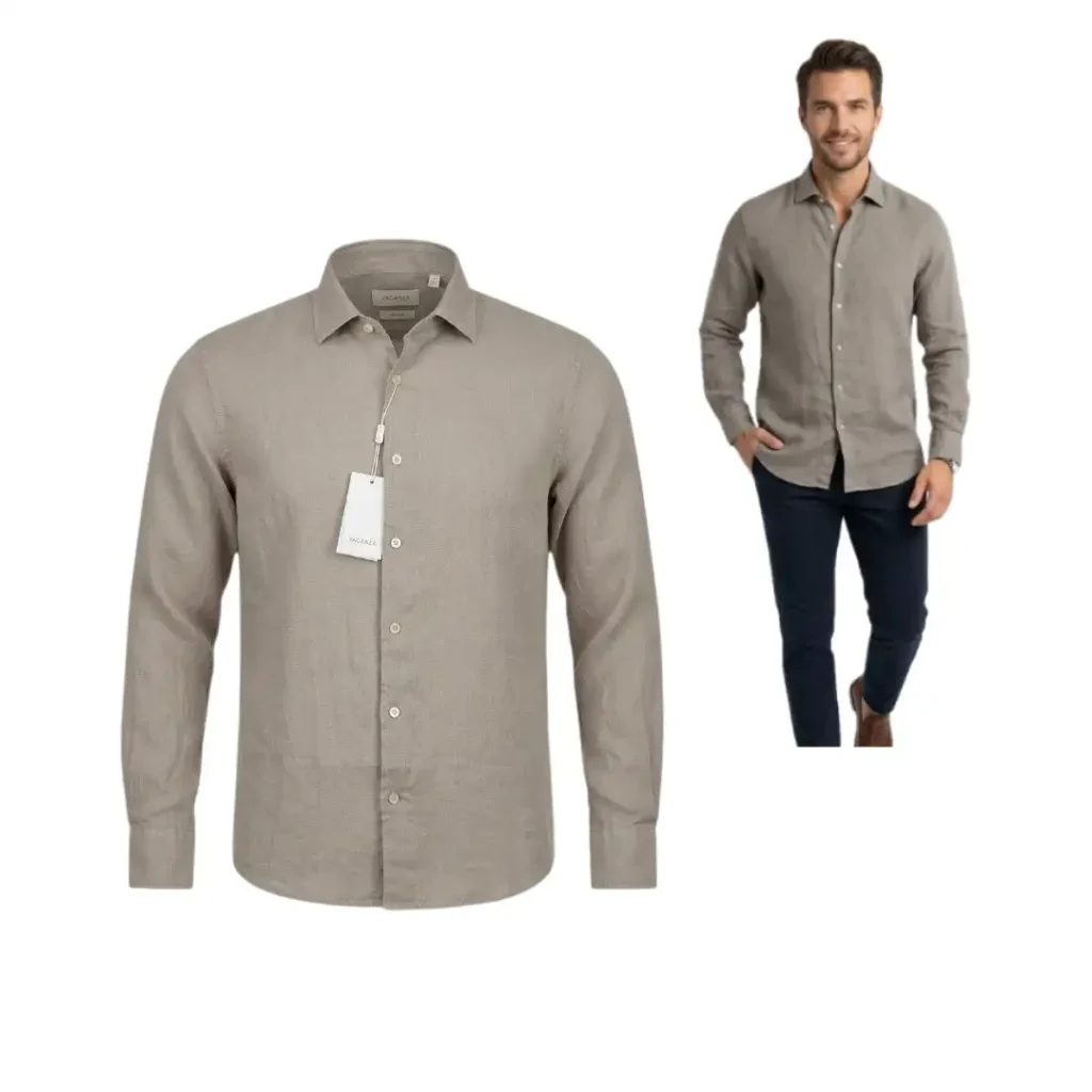 Men's long-sleeve shirt VAGANZA