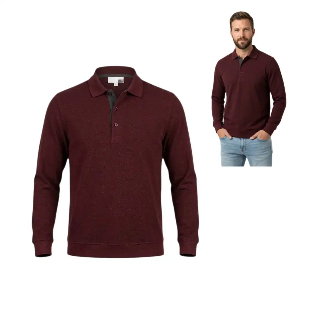 Men's polo pullover sweater FABIANI