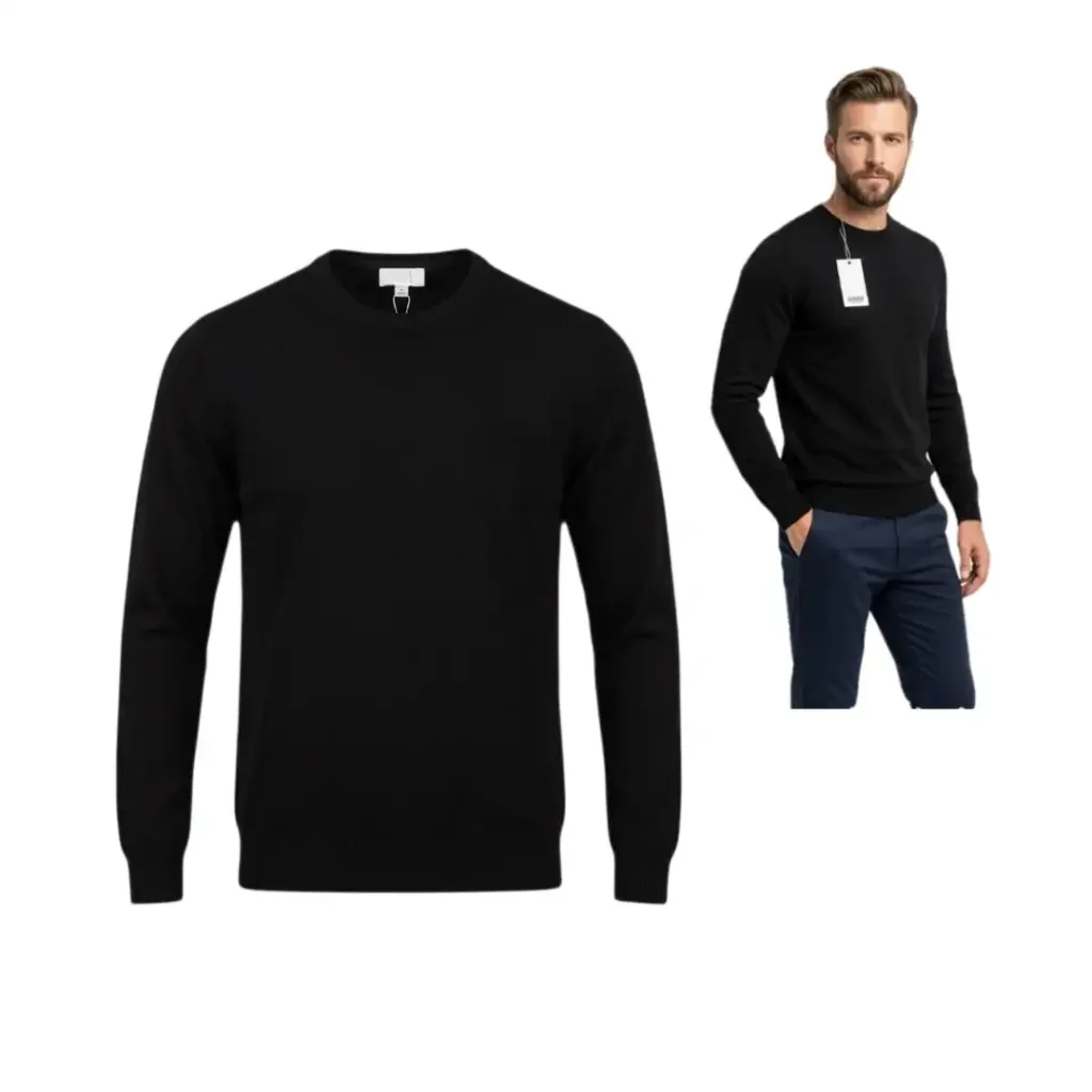 Men's crew neck sweater FABIANI